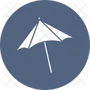 Beach Umbrella Shade Icon