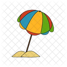 Beach umbrella  Icon