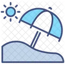 Beach umbrella  Icon