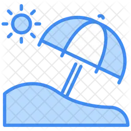 Beach umbrella  Icon