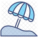 Beach Umbrella Umbrella Beach Icon