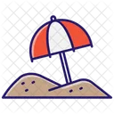 Beach Umbrella Icon