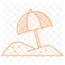 Beach Umbrella Icon