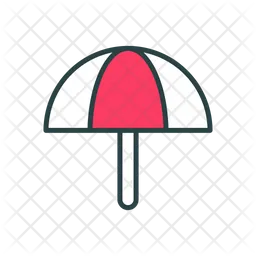 Beach Umbrella  Icon