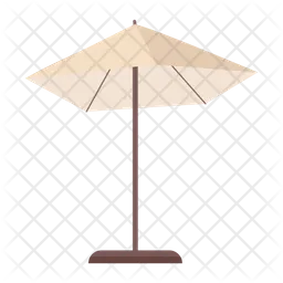 Beach Umbrella  Icon