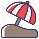 Beach umbrella  Icon