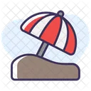 Beach Umbrella Icon