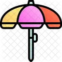 Beach Umbrella Umbrella Sunshade Icon