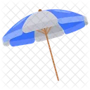 Beach Umbrella Patio Umbrella Outdoor Umbrella Icon