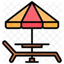 Beach Umbrella Umbrella Beach Icon