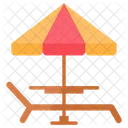 Beach Umbrella Umbrella Beach Icon