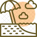 Beach Umbrella  Icon