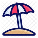 Beach Umbrella Icon