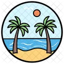 Beach View  Icon