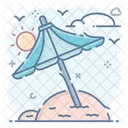 Beach View  Icon