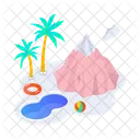 Beach view  Icon