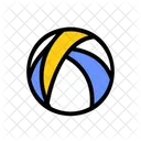 Beach Volleyball Volleyball Beach Ball Icon