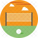 Volleyball Game Court Icon