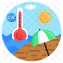 Beach Weather  Icon