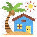 Beachhouse Summer Resort Icon