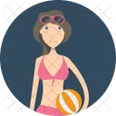 Beachlady  Icon