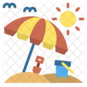 Beachumbrella  Icon