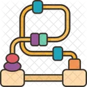 Bead Maze Toy Icon