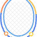 Beads Necklace Jewelry Icon