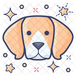 Beagle Icon Of Colored Outline Style Available In Svg Png Eps Ai Icon Fonts