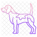 Beagle Tier Hund Symbol