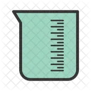 Beaker Experiment Research Icon