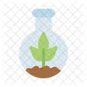 Beaker Flask Planting Icon
