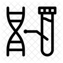Beaker Flask Dna Test Icon