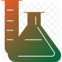 비커 실험실  아이콘