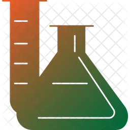비커 실험실  아이콘