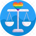 Beam Balance Gay Homosexual Icon