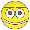 Beaming Emoji Beaming Expression Emotag Icône
