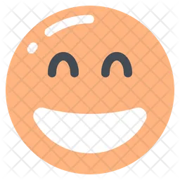 Beaming Face With Smiling Eyes Emoji Icon