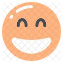 Beaming Face With Smiling Eyes  Icon