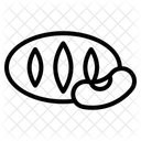 Bean bread  Icon