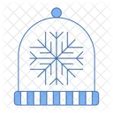 Beanie Snowflake Cold Icon