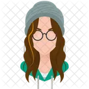Beanie Girl Icon
