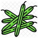 Beans Green Pods Icon
