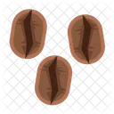 Beans Rosting Coffee Icon
