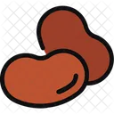 Beans Seeds Vegetarian Icon