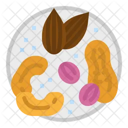 Beans And Almond  Icon
