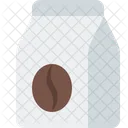 커피 가방 콩 아이콘