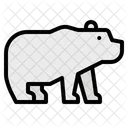Bear Polar Zoo Icon
