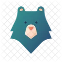 Bear Animal Camp Icon