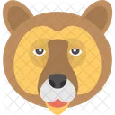 Grizzling Bear Brown Icon